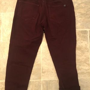 West49 Burgundy Jogger